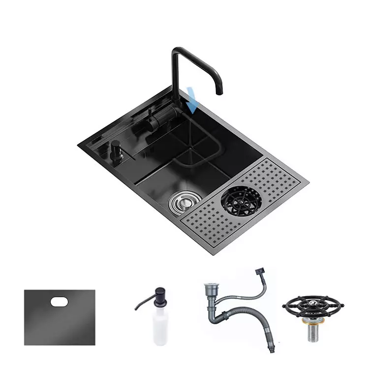 Hidden handmade sink system