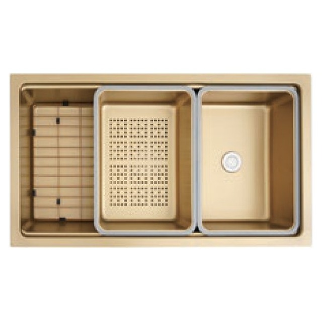 JOMOLA Punching Stainless Steel Sink Single Bowl 30 x 18 in Kitchen Sink