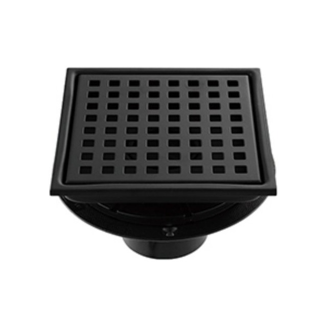 JOMOLA Stainless Steel Floor Drain Square Grid Flange
