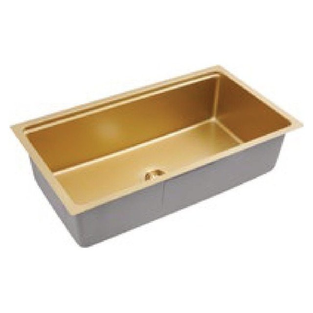 JOMOLA Punching Stainless Steel Sink Single Bowl 30 x 18 in Kitchen Sink