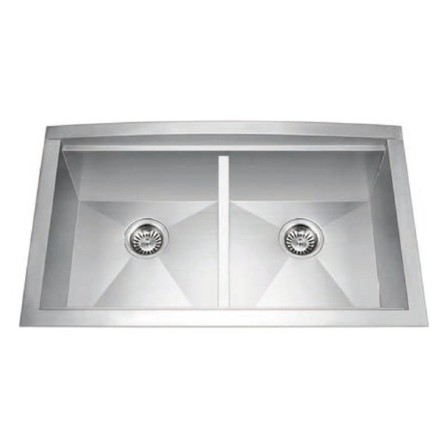 JOMOLA Handmade Stainless Steel Sink Double Bowl 304 Brushed