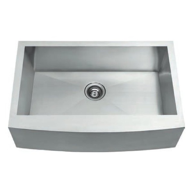 JOMOLA Handmade Stainless Steel Sink 36" × 21" Undermount Single Bowl