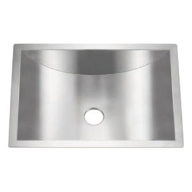 JOMOLA Handmade Stainless Steel Sink 304 Brushed Finish 21" × 15"