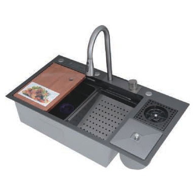 JOMOLA Workstation Kitchen Sink 880x460x220mm