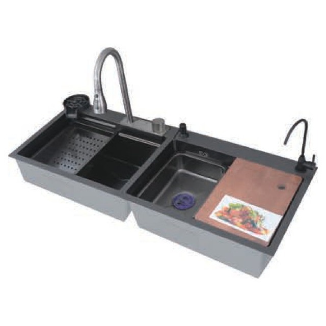 JOMOLA Workstation Kitchen Sink 1170x460mm | Catalogue Accessory Configuration