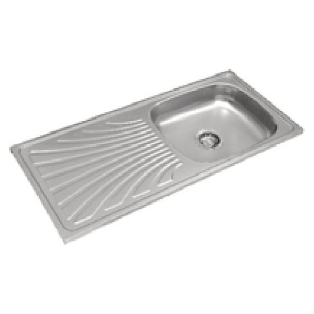JOMOLA Punching Stainless Steel Sink 960 × 430 mm Integrated Drainboard