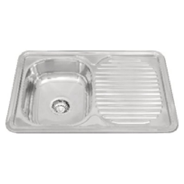JOMOLA Punching Stainless Steel Sink 800x500mm Integrated Drainboard