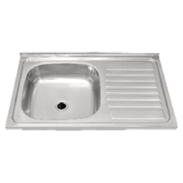 JOMOLA Punching Stainless Steel Sink 800x500mm Integrated Drainboard