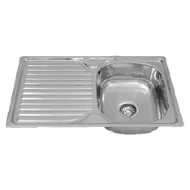 JOMOLA Punching Stainless Steel Sink Integrated Drainboard | Kitchen Sink