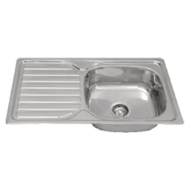 JOMOLA Punching Stainless Steel Sink Integrated Drainboard | Kitchen Sink