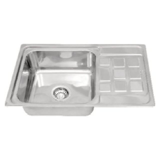 JOMOLA Punching Stainless Steel Sink Integrated Drainboard | Kitchen Sink