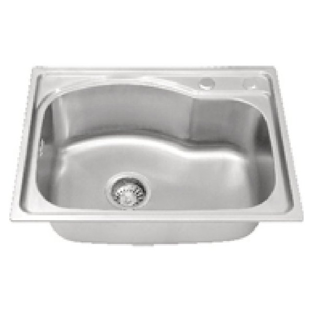 JOMOLA Punching Stainless Steel Sink Single Bowl 580x430mm | Kitchen Sink