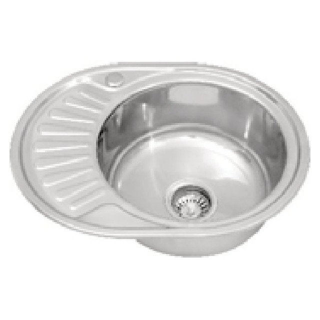 JOMOLA Punching Stainless Steel Sink 570 × 450 mm Integrated Drainboard
