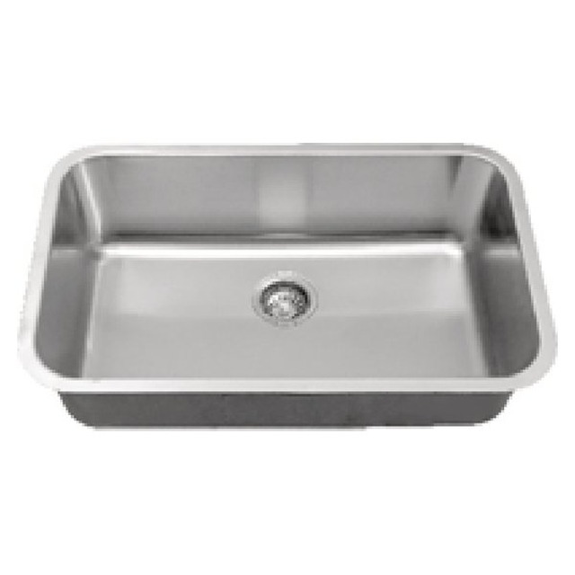 JOMOLA Single Bowl Punching Stainless Steel Sink 29 x 18 in | Kitchen Sink