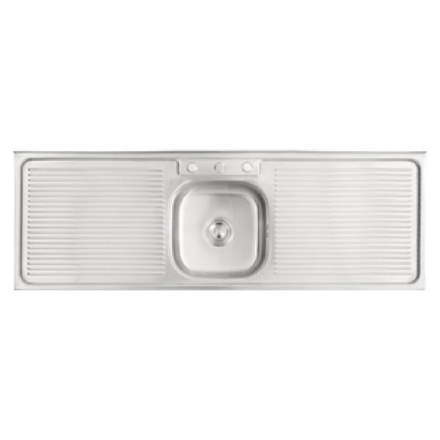 JOMOLA Punching Stainless Steel Sink Kitchen Sink | Integrated Drainboard