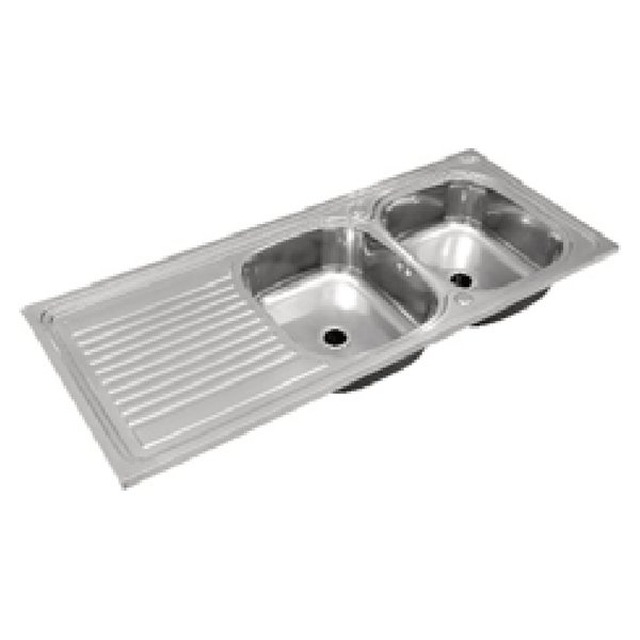 JOMOLA Punching Stainless Steel Sink Double Bowl 1200x500mm | Kitchen Sink