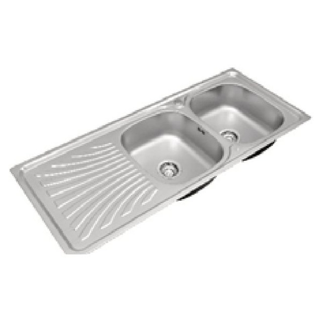 JOMOLA Punching Stainless Steel Sink Double Bowl 1200x500mm | Kitchen Sink