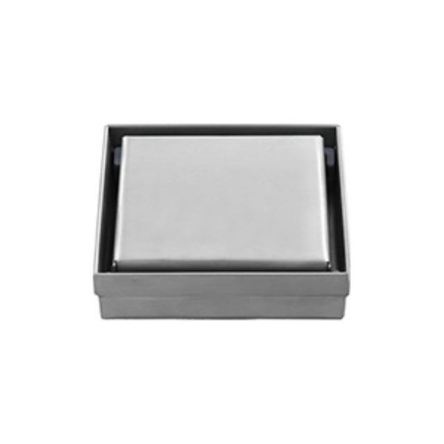 JOMOLA Stainless Steel Floor Drain 80x80mm Satin Finish | SUS 304