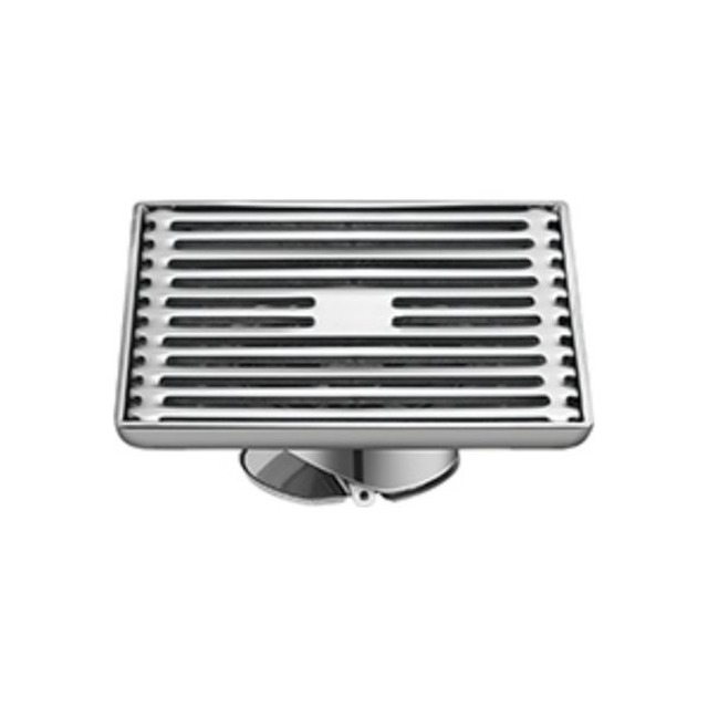 JOMOLA Stainless Steel Floor Drain 120x120mm 3mm Polished | SUS 304 & 201