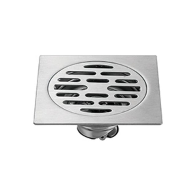 JOMOLA Stainless Steel Floor Drain 100x100mm | SUS 304 | Polished