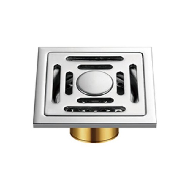 JOMOLA 100x100mm Stainless Steel Floor Drain