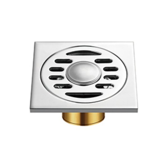 JOMOLA Stainless Steel Floor Drain 100x100mm 304 Polished