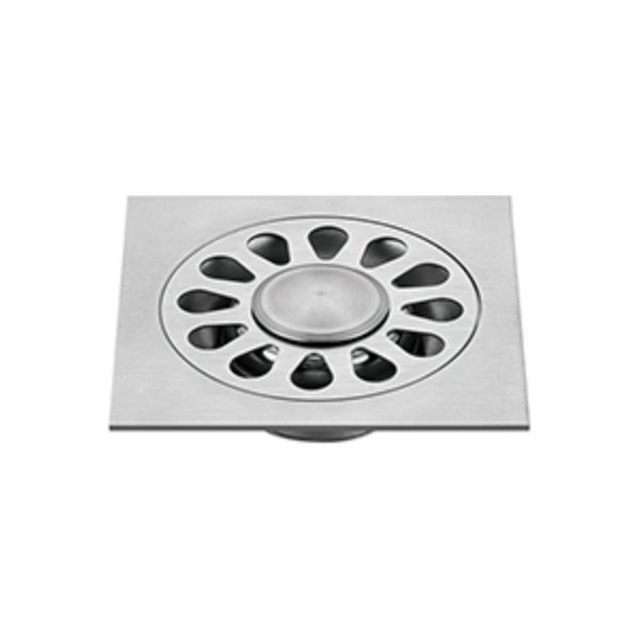 JOMOLA Stainless Steel Floor Drain 100x100mm Polished | SUS 304/201 | 2