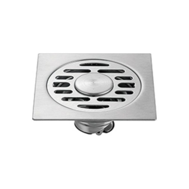 JOMOLA Stainless Steel Floor Drain 100x100mm 304 Polished