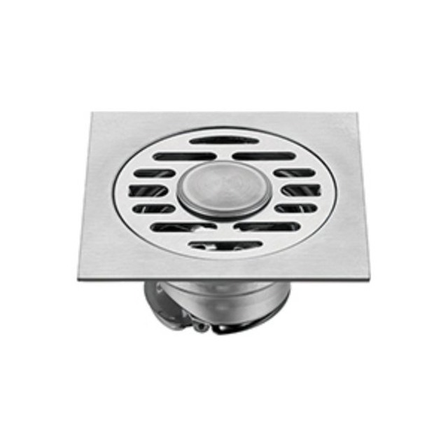 JOMOLA Stainless Steel Floor Drain 100x100mm | SUS 304/201 | Polished & Satin