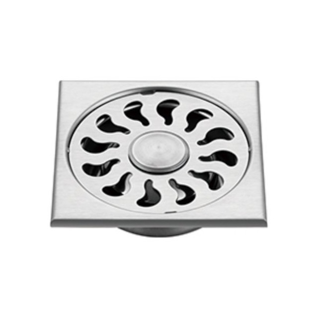 JOMOLA Stainless Steel Floor Drain 201 Satin Finish | 0.8mm Thick