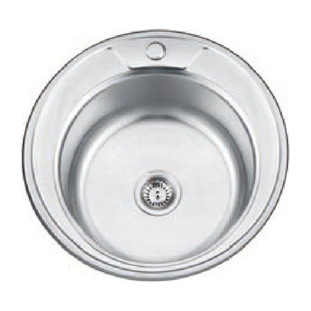 JOMOLA Pressed Stainless Steel Sink 304 Single Bowl 490mm