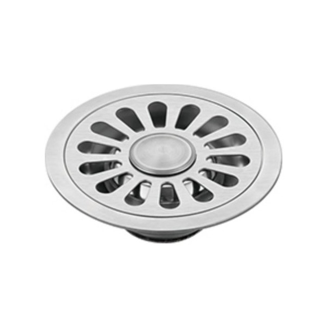 JOMOLA 120x120mm Stainless Steel Floor Drain | Satin Finish