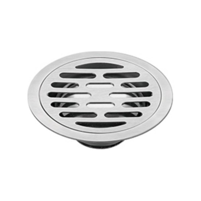 JOMOLA Stainless Steel Floor Drain 120x120mm Satin Finish | 201 Steel