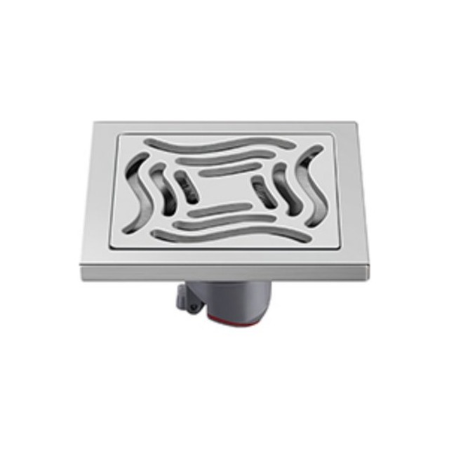 JOMOLA Stainless Steel Floor Drain 100x100mm Polished Finish