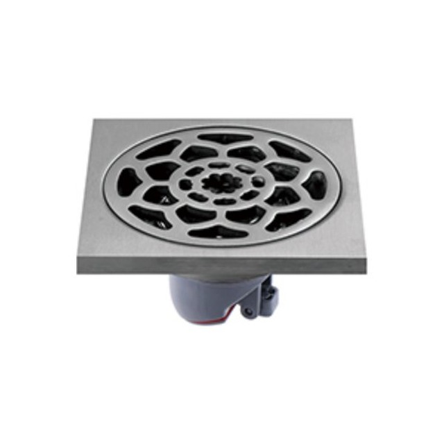 JOMOLA Stainless Steel Floor Drain 100x100mm Brushed Finish