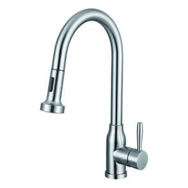 JOMOLA SUS 304 Stainless Steel Kitchen Faucet Satin Finish