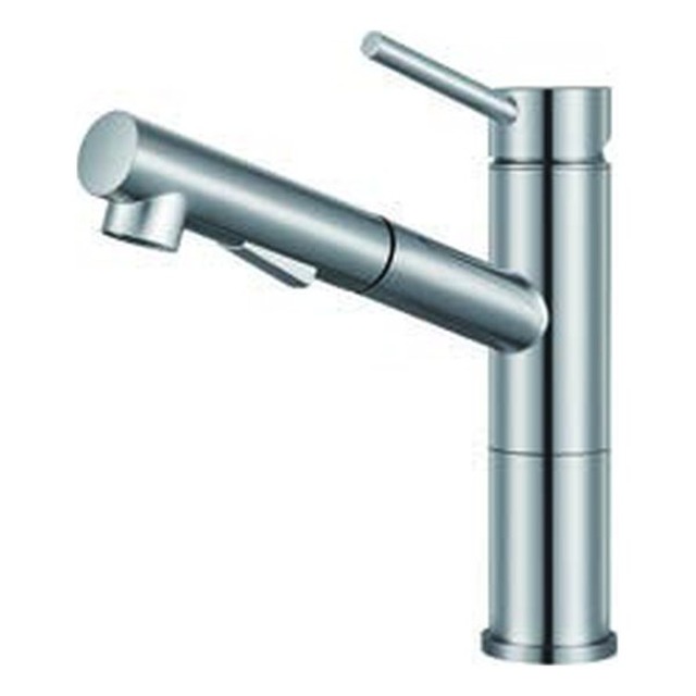 JOMOLA SUS 304 Stainless Steel Kitchen Faucet Satin Finish | 210mm Height