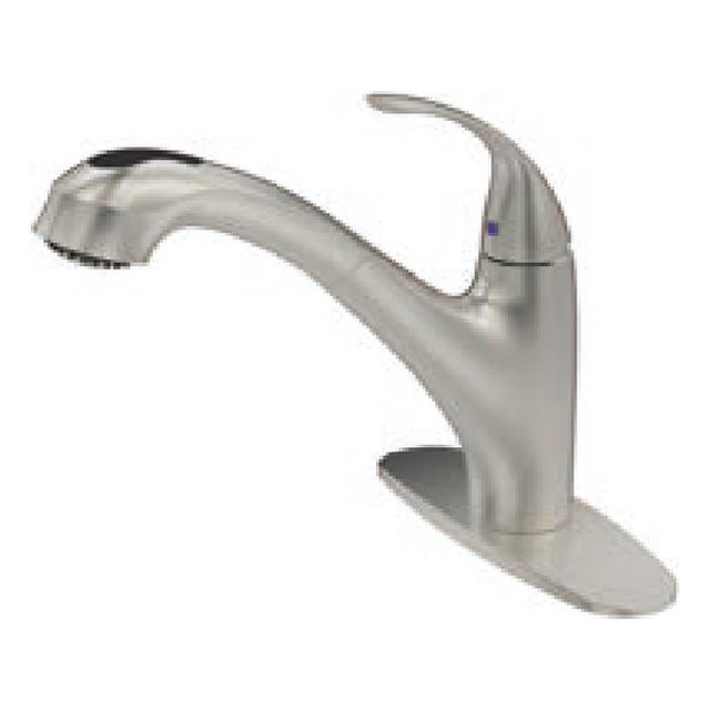 JOMOLA SUS 304 Stainless Steel Kitchen Faucet Satin Finish | 285mm Height