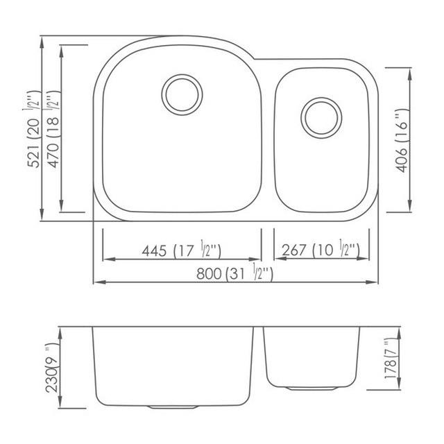 JOMOLA Double Bowl Punching Stainless Steel Sink 304 Undermount | Satin Finish