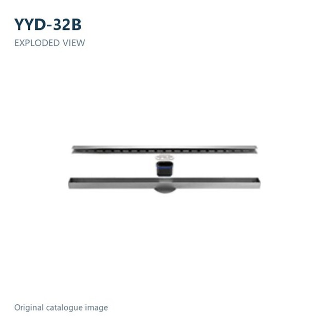 JOMOLA Stainless Steel Floor Drain 200-1000mm Satin Finish | SUS 304