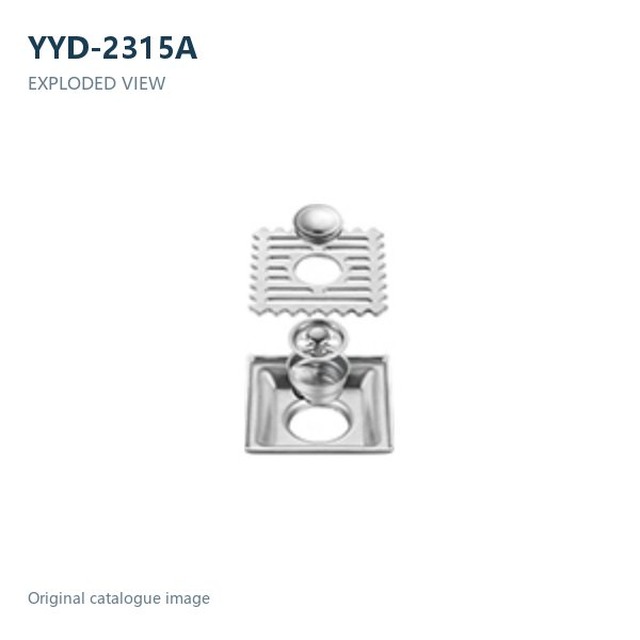 JOMOLA Stainless Steel Floor Drain 100x100mm Brushed Finish | 3mm Thick