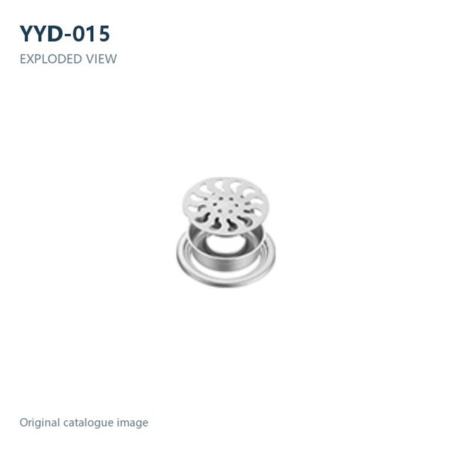 JOMOLA Stainless Steel Floor Drain 201 Satin Finish