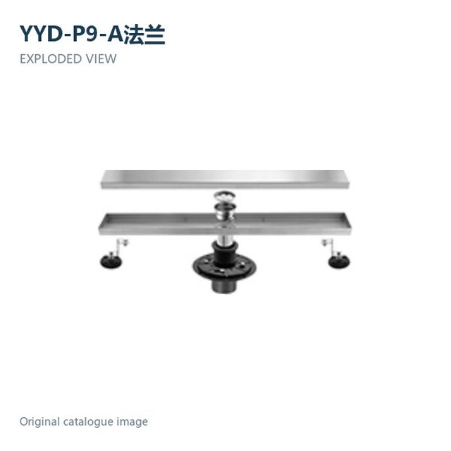 JOMOLA Stainless Steel Floor Drain 200-1000mm | SUS 304