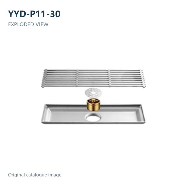 JOMOLA Stainless Steel Floor Drain SUS 304 Satin Finish | 3mm Thick
