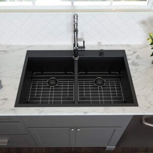 JOMOLA JOMOLA Topmount Stainless Steel Double Bowl Kitchen Sink | 16 Gauge