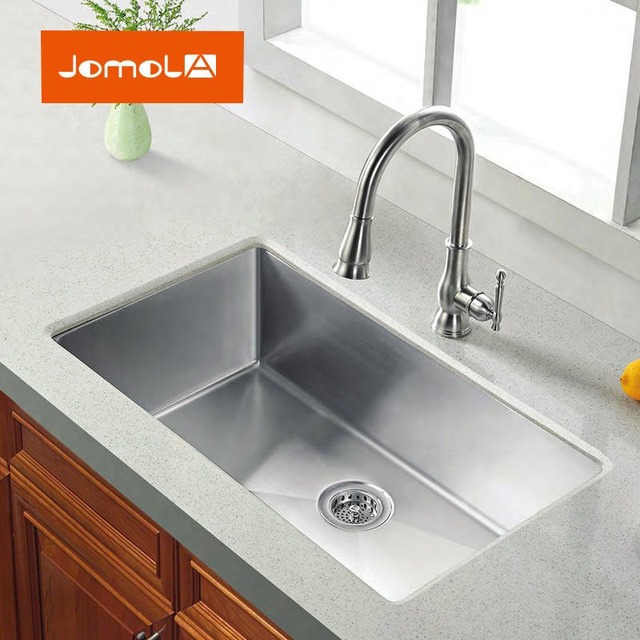 JOMOLA JOMOLA Topmount Kitchen Sink 630x550mm Brushed | PVD Black | Big Basket