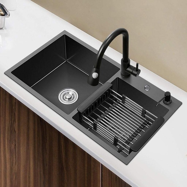 JOMOLA Handmade Stainless Steel Sink 780x430mm | Brushed Finish