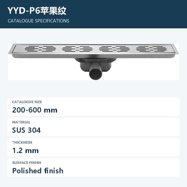 JOMOLA Stainless Steel Floor Drain 304 Polished Finish | SUS 304