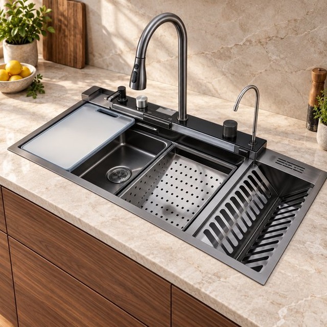 JOMOLA 1000 x 460 x 220 mm Waterfall sink | OEM Manufacturer