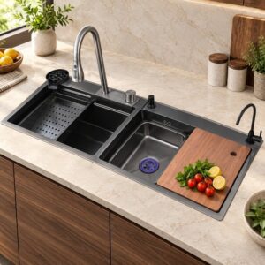 JOMOLA 1170 x 460 mm Waterfall sink | China Manufacturer